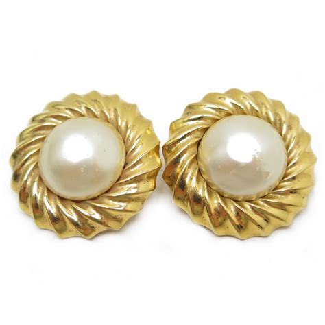 Boucles D'oreille Chanel Vintage 